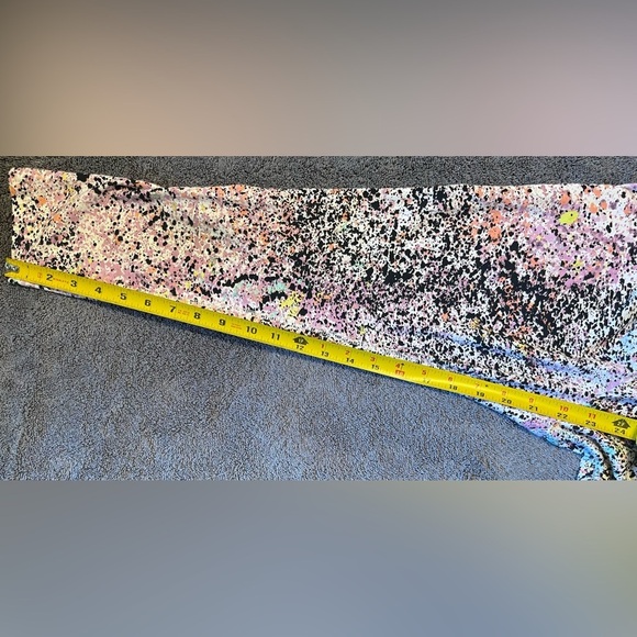 Nike Vintage Y2K 90’s Splatter Paint Style Capri Leggings Yoga Pants Size S - Picture 8 of 8